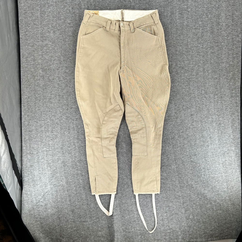 VTG Equestrian Correct Riding Apparel Womens Breeches Riding Pants 34L Fit 32x26